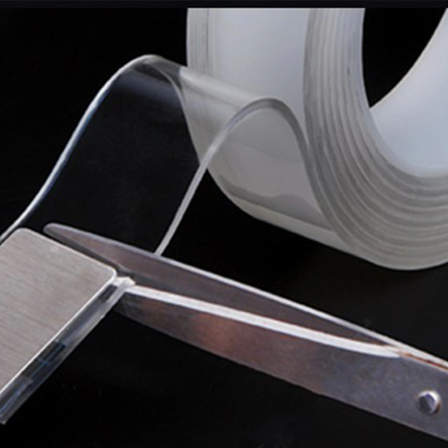 Adhesive Wall Mounting Strip Double Sided Tape Resuable Clear Removable Adhesive Strip 5m/196.8in