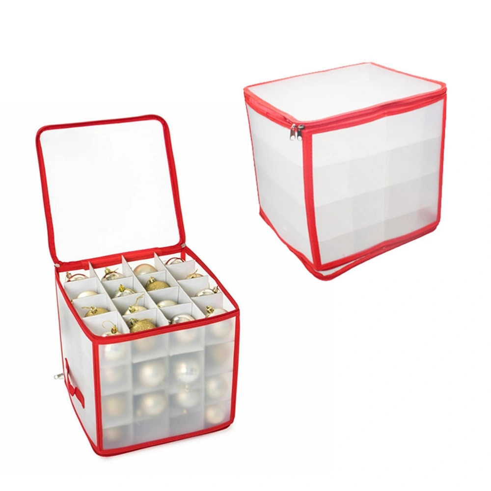 Transparent Storage Organizer Case for Storing Xmas LED Lights Garlands Christmas Tree Decorations