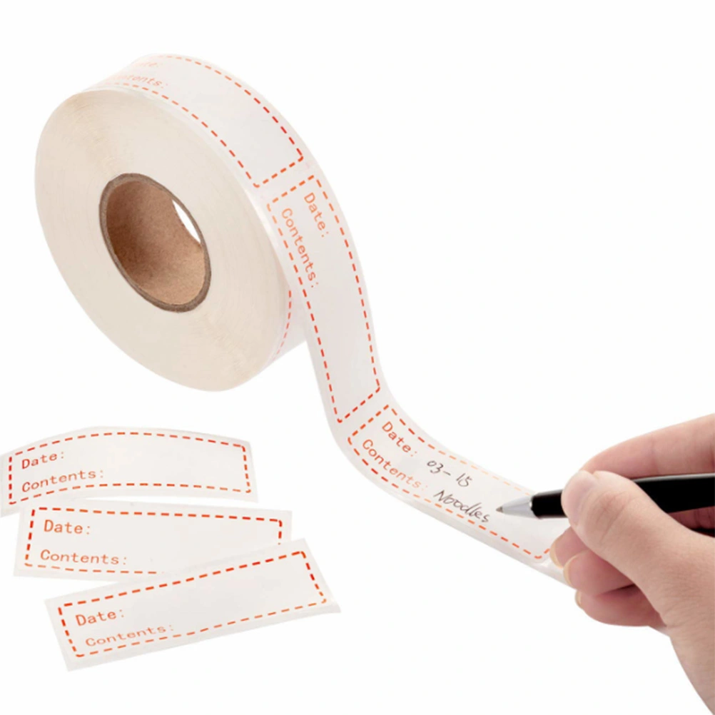 Freezer Food Labels Self Adhesive Date Labels Frozen Food Storage Stickers