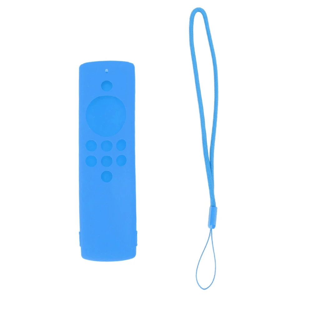 Silicone Remote Protective Cover Washable Remote Control Case Shockproof Remote Protector for Fire TV Stick Lite Blue