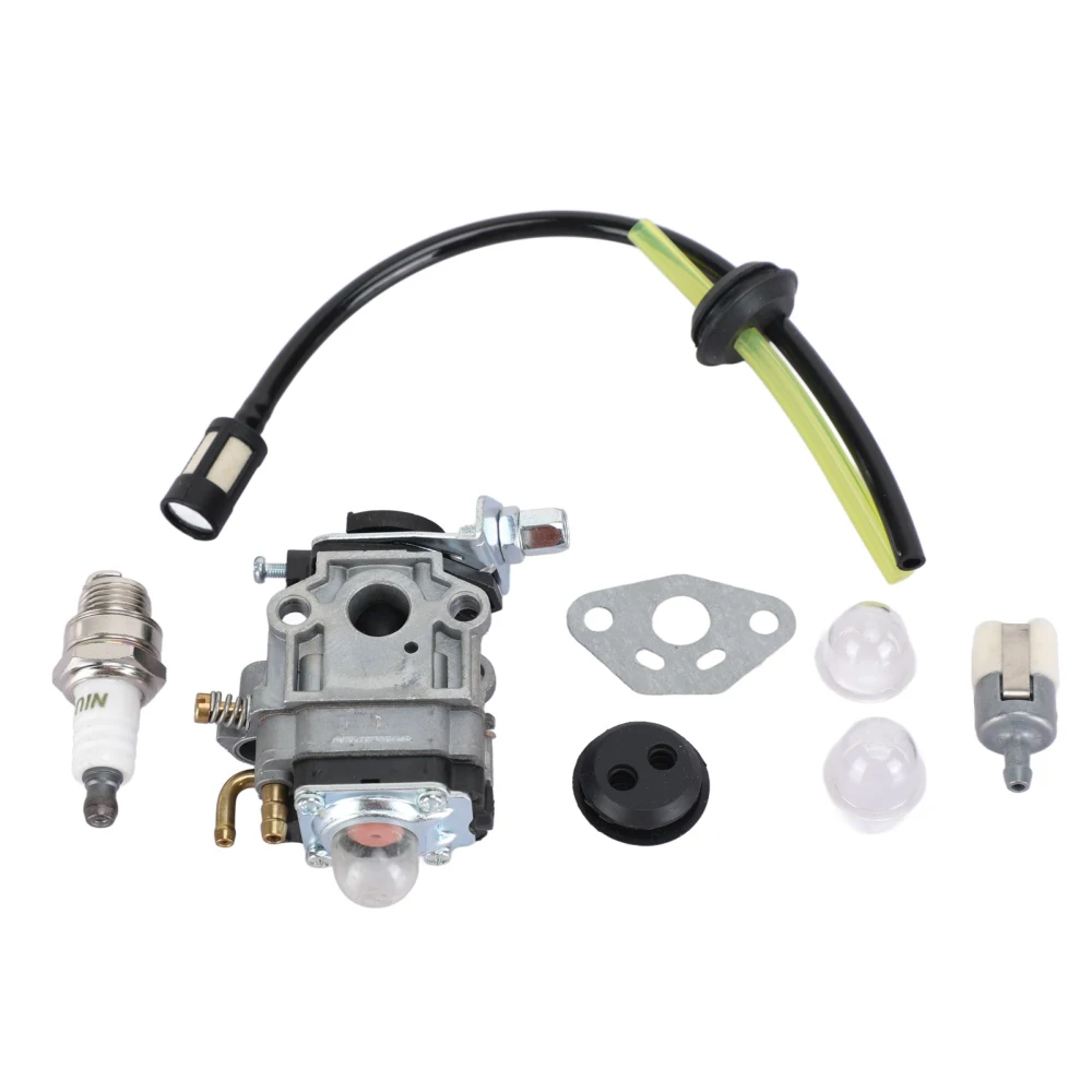 Lawn Mower Carburetor Kit Spark Plug Filter Line for TH23 TH26 TH34 23CC 25CC 26CC 33CC 35CC