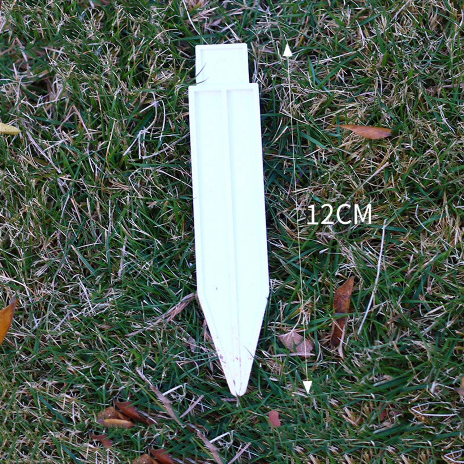 White Edgings Garden Picket Fence Ornamental Grass Lawn Flowerbeds Plant Borders for Indoor and Outdoor Villas Ground Plug