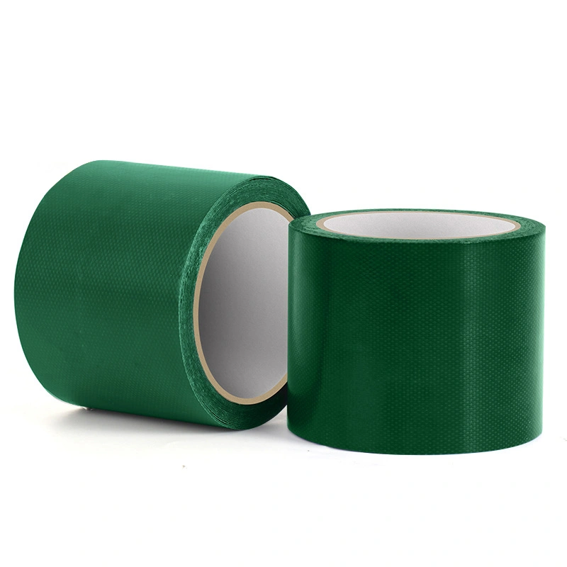 Tarpaulin Repair Tape PVC Leakage Patch Tape Rainproof Cloth Adhesive Tape 45 Volumes Green