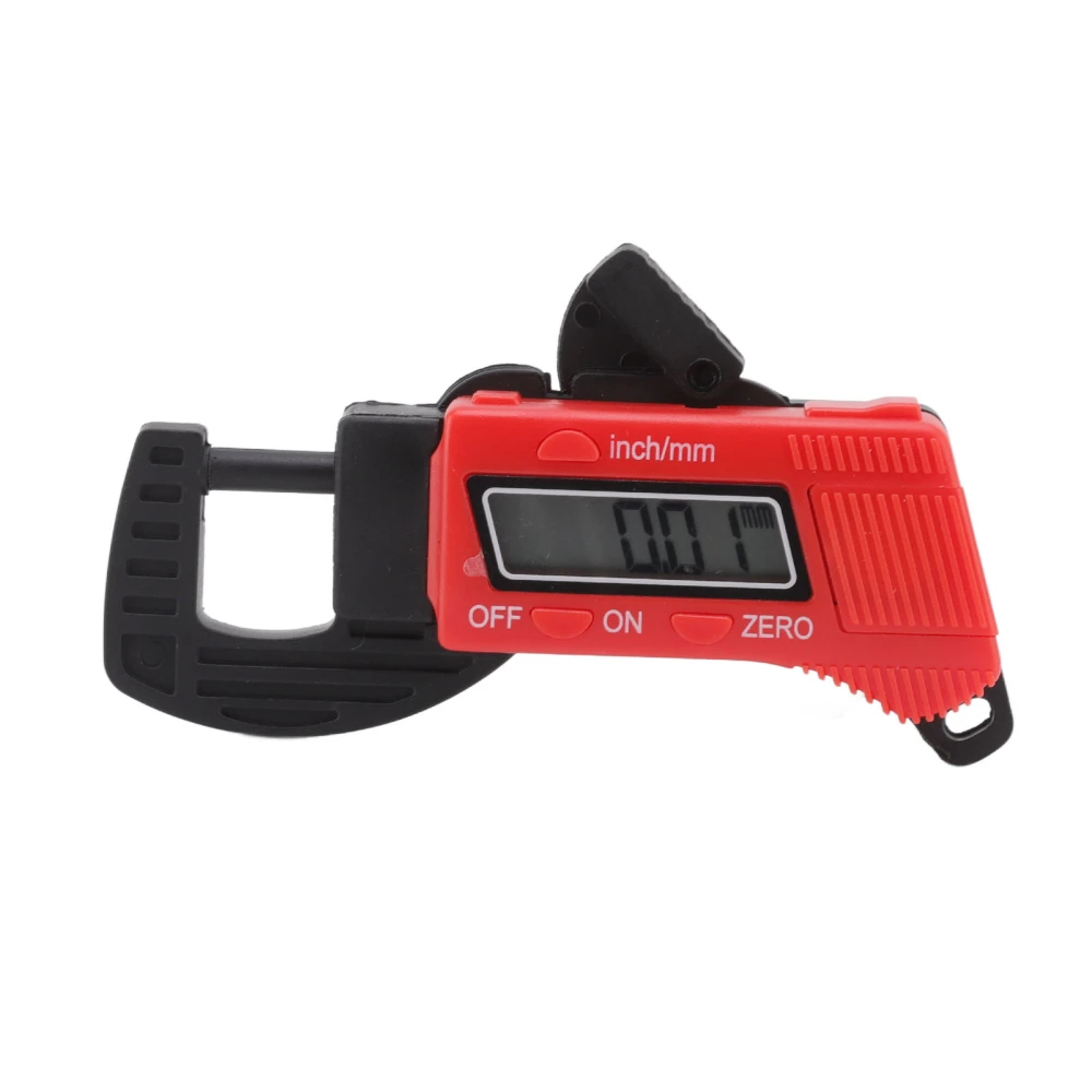 Electronic Thickness Gauge 0‑12.7mm High Accuracy Manual Digital Dial Thickness Meter for Paper Film Wire Document