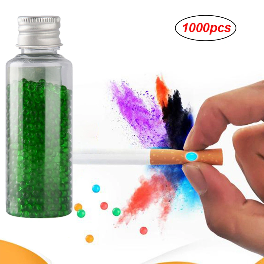 1000PCS DIY Cigarette Bead Mint Flavor Cigarette Holder Burst Aromatic Beads Filters Smoking Accessories