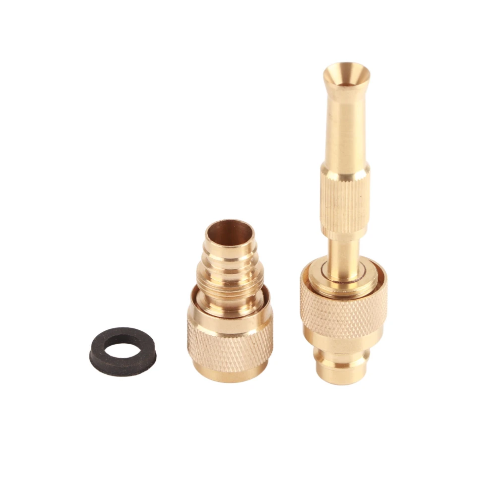 High Pressure Brass Hose Nozzle Integrated Quick Connect Gun Interface Set