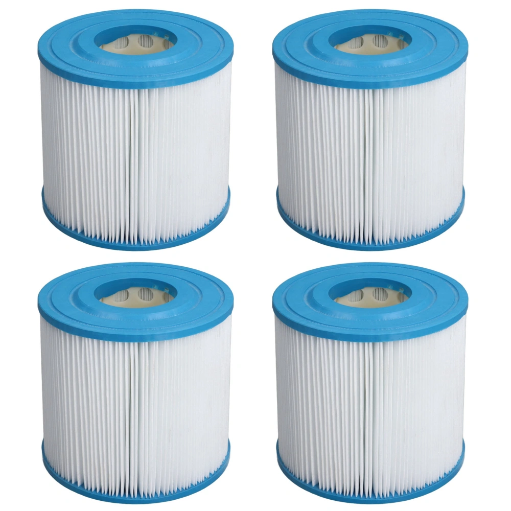 4Pcs Swimming Pool Filter Cartridge SPA Pool Vacuum Cleaner Filter Element Replacement for AF25