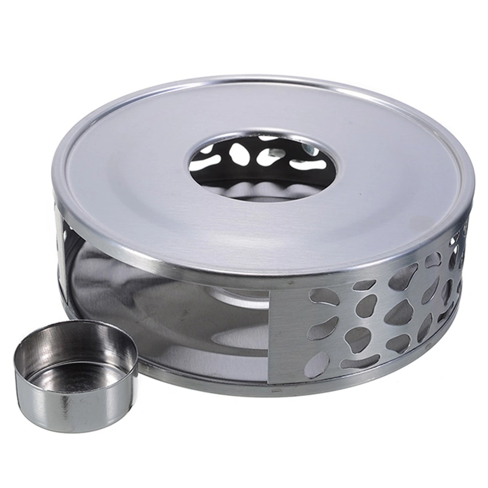 Stainless Steel Tea Warmer with Tea Light Holder for Tea and Coffee Pots