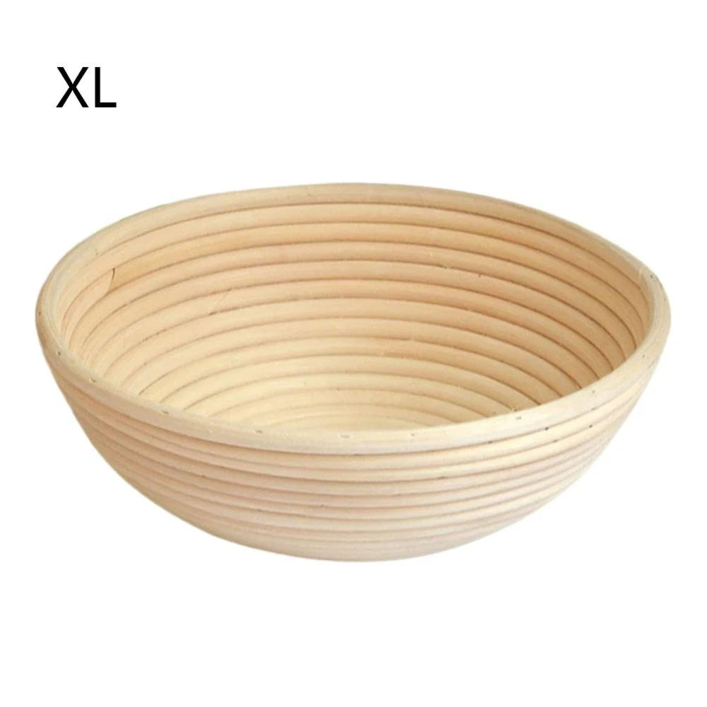 1PC Rattan Fermentation Bread Making Baskets Cookware Proofing Bread Basket