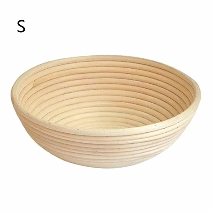 1PC Rattan Fermentation Bread Making Baskets Cookware Proofing Bread Basket