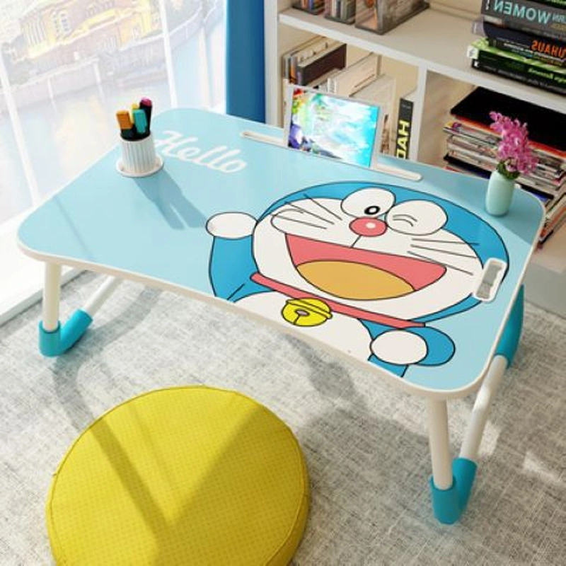 Cartoon Laptop Bed Table Cute Portable Foldable Notebook Stand Lap Desk for Home Type 1 60x40x28cm / 23.6x15.7x11.0in