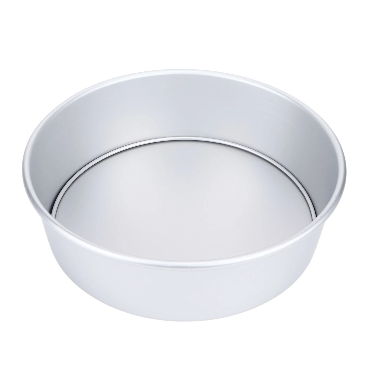 10 Inch Round Cake Mold Anodized Aluminium Cake Pans with Removable Base Baking Mold for Wedding Birthday Party