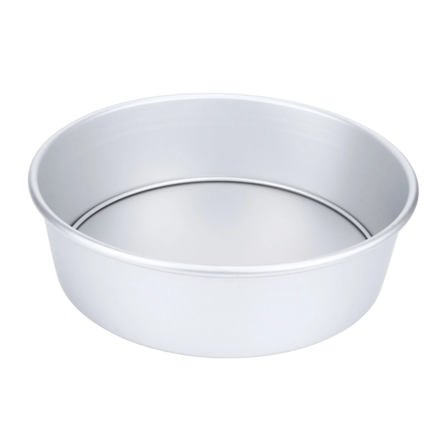 10 Inch Round Cake Mold Anodized Aluminium Cake Pans with Removable Base Baking Mold for Wedding Birthday Party