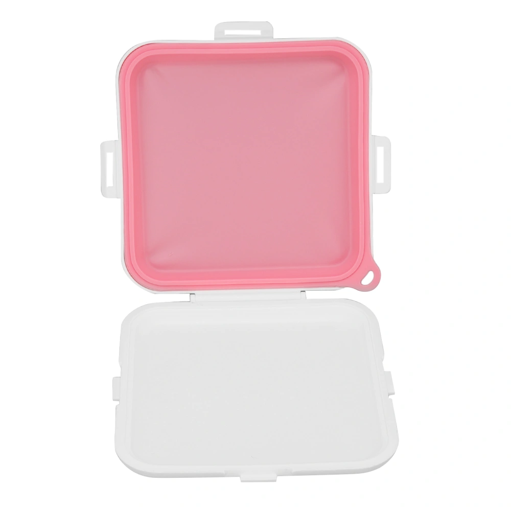 Sandwiches Storage Box Portable Sandwiches Container Lunch Box for Students Office Workers for Work Picnic Outing Red