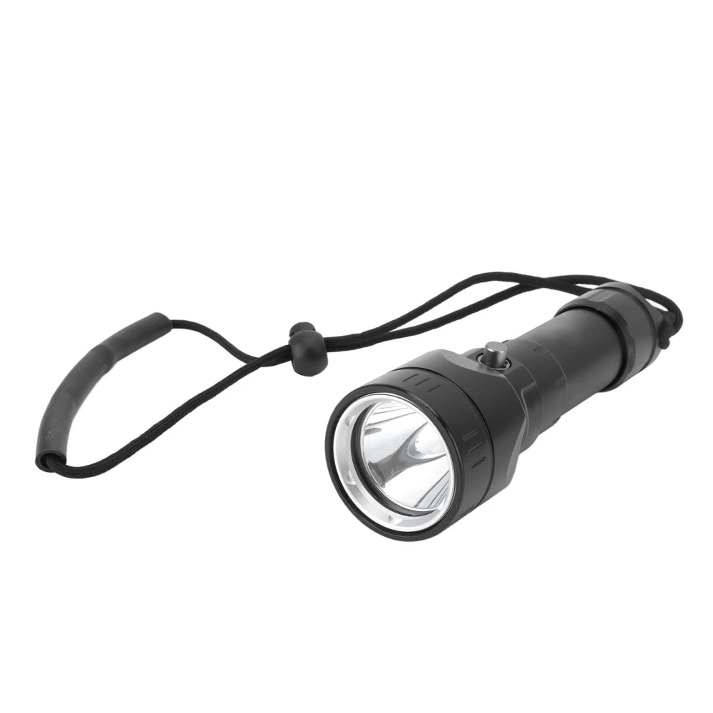 Waterproof Flashlight for Diving 5000LM P50 4 Lamp Beads 3 Light Modes IPX8 Underwater Dive Light for Fill Light