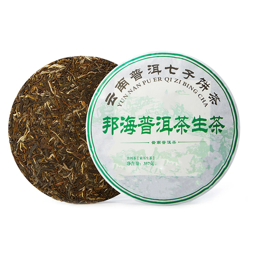 Raw Puer Pu Er Puerh Tea Ancient Tree Tea Yun Nan Teacake 357g Normal Temperature Storage