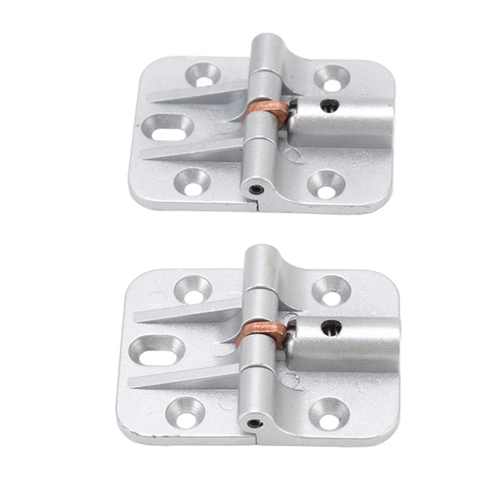 2Pcs 90 Degree Positioning Wardrobe Door Hinge Zinc Alloy 180 Degree Limit Door Hinges for Cabinets Cupboard