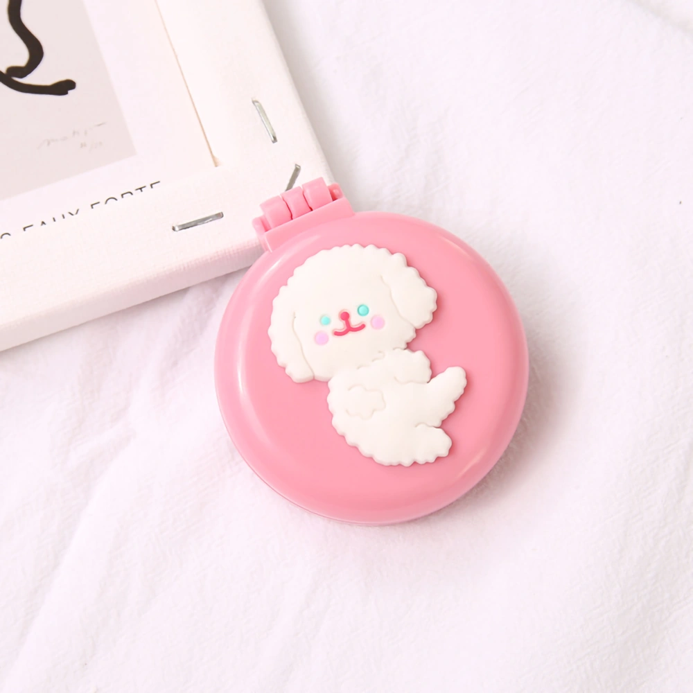 Folding Air Cushion Comb with Mirror Cute Cartoon Massage Hair Brush Portable Anti Deform for Travel Trip Type 5