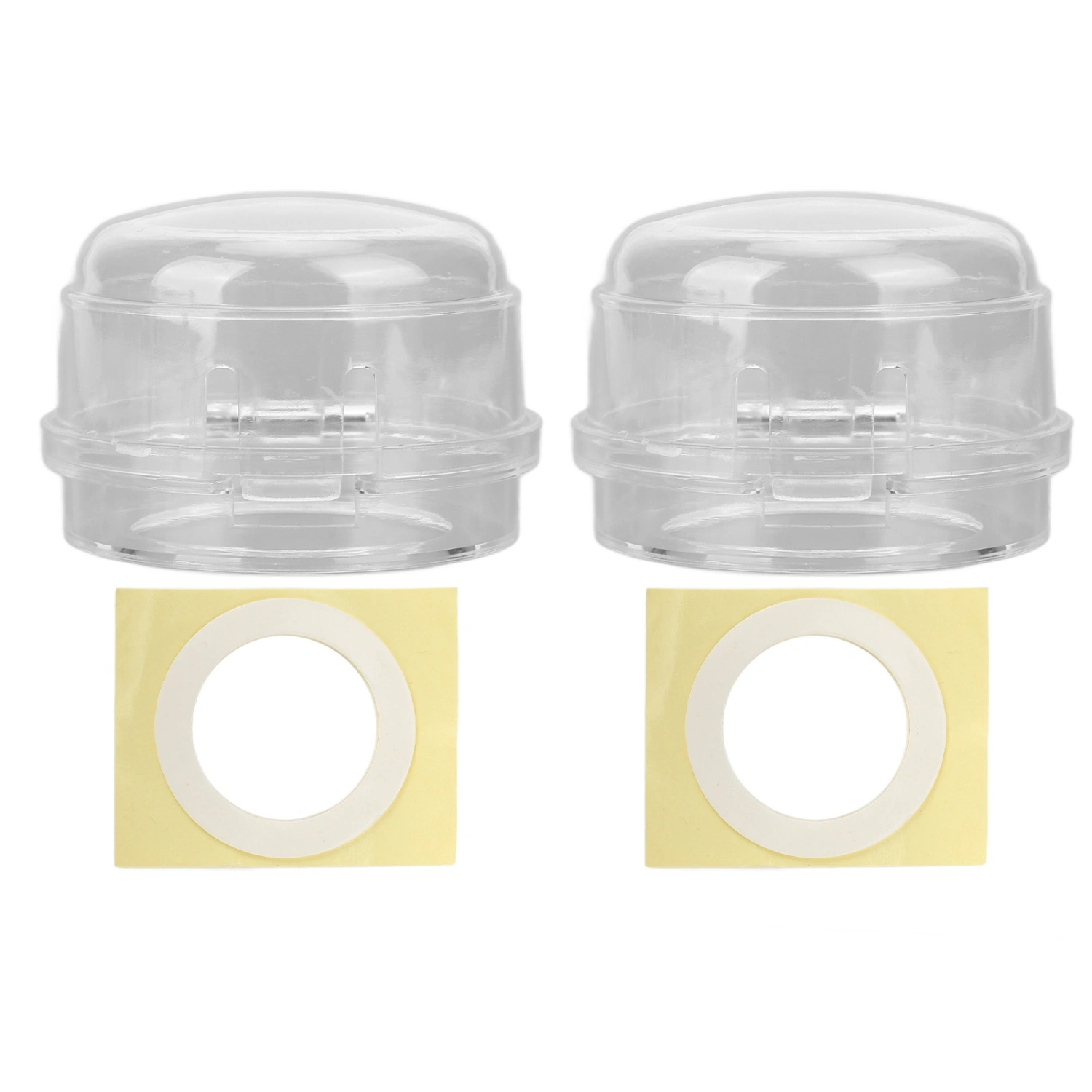2pcs Gas Stove Knob Covers Child Proof Gas Stove Knob Covers Protector for Home KitchenTransparent