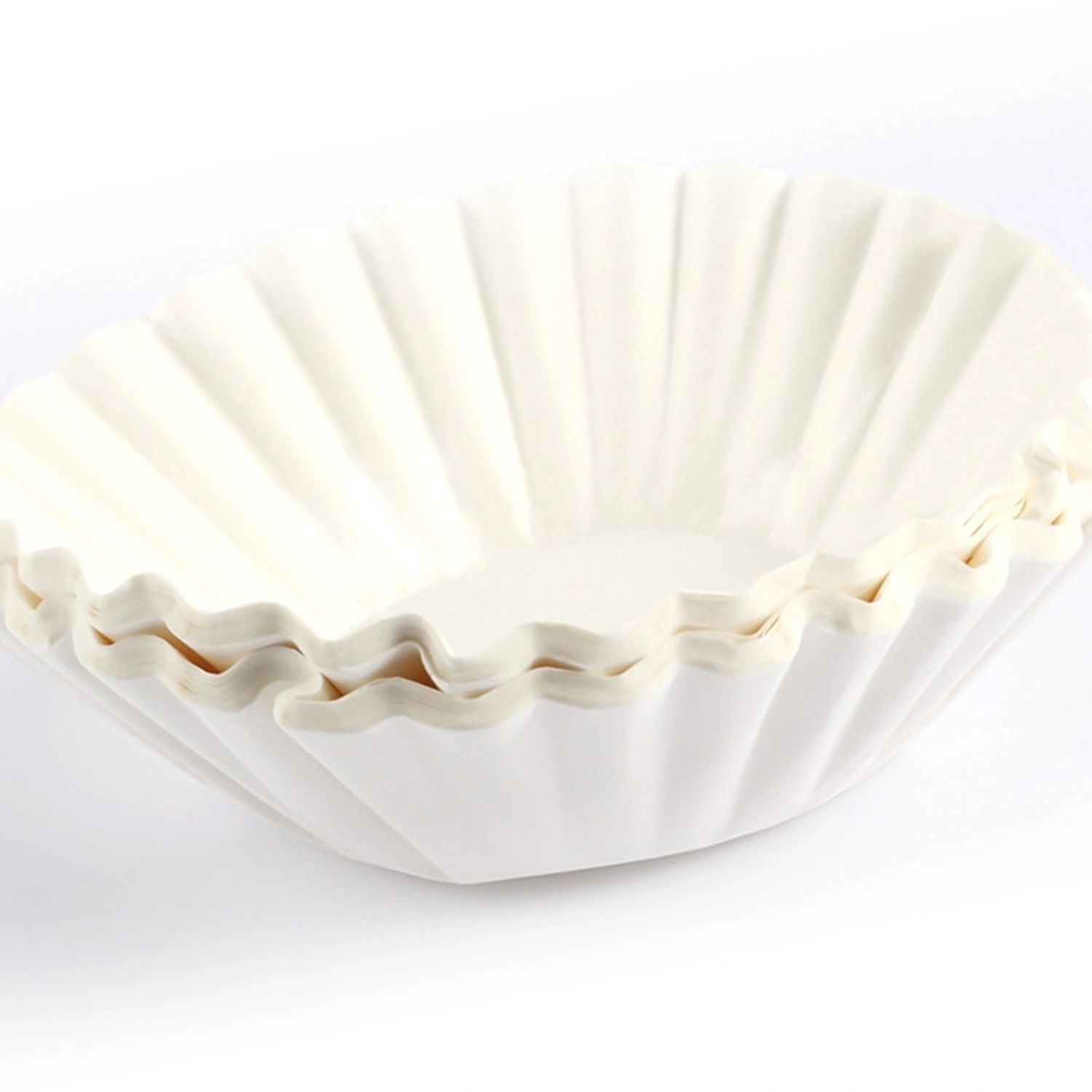 Disposable Coffee Filter Set Basket Coffee Filter Paper Replacement Accessory for Coffee Maker 50 Sheet