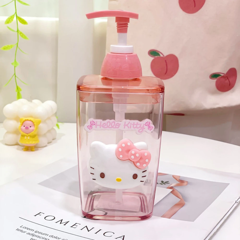 Plastic Clear Travel Bottle Cute Shape Lightweight Empty Conditioner for Shampoo Shower Gel Type3