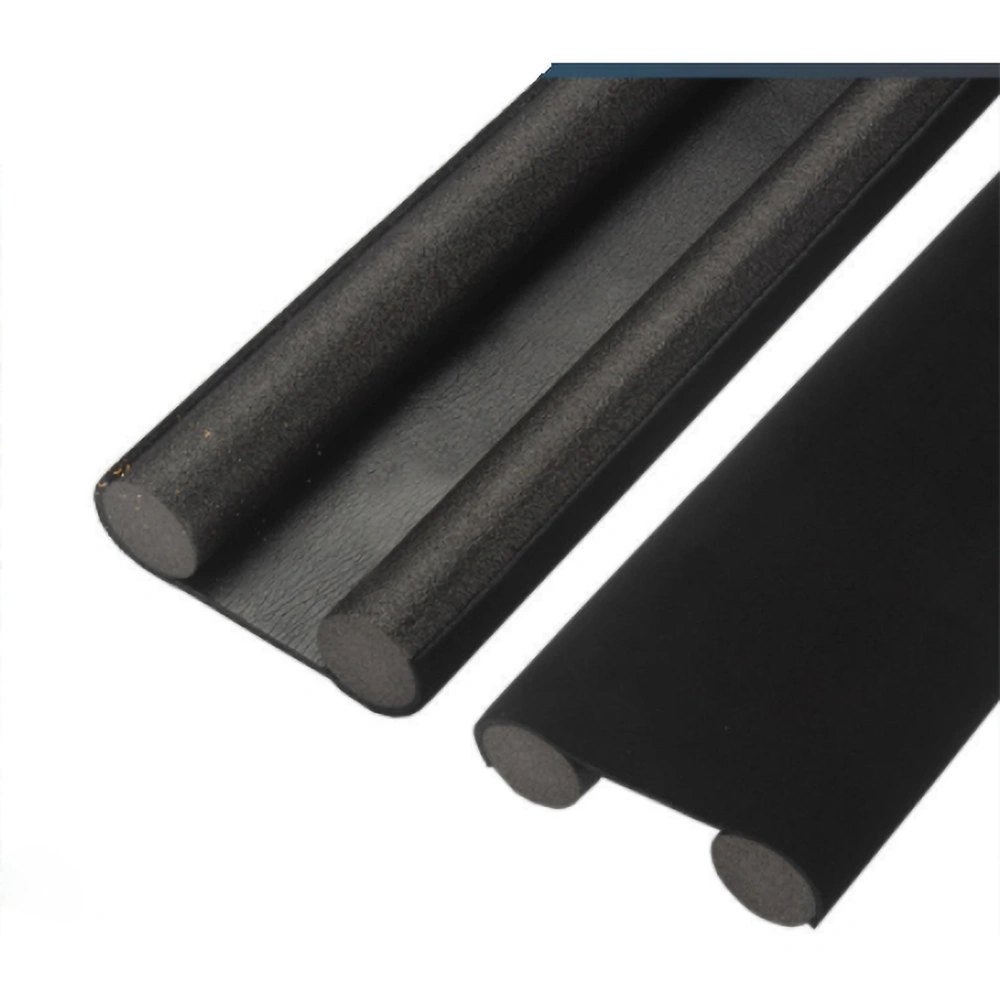 Door Draft Stopper EVA Soundproof Door Bottom Sealing Strip Weatherproof Noise Blocker GuardBlack