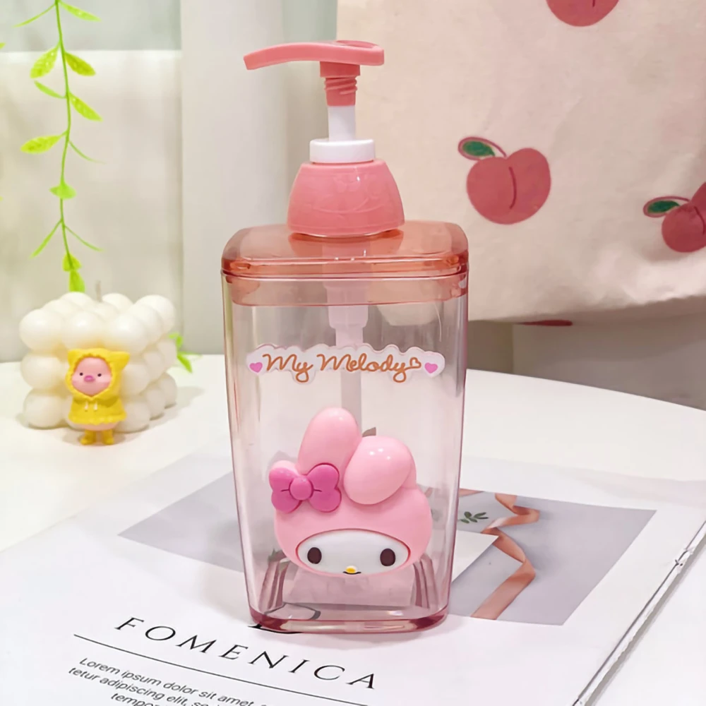 Plastic Clear Travel Bottle Cute Shape Lightweight Empty Conditioner for Shampoo Shower Gel Type1