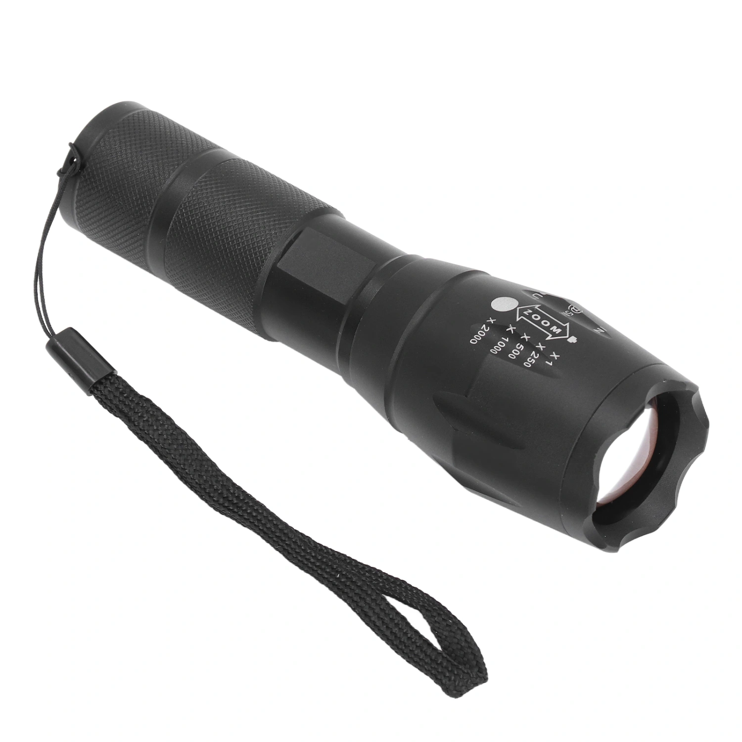 Portable LED Flashlight Telescopic Focusing Hunting Flashlight IPX54 Waterproof A100 Red Light