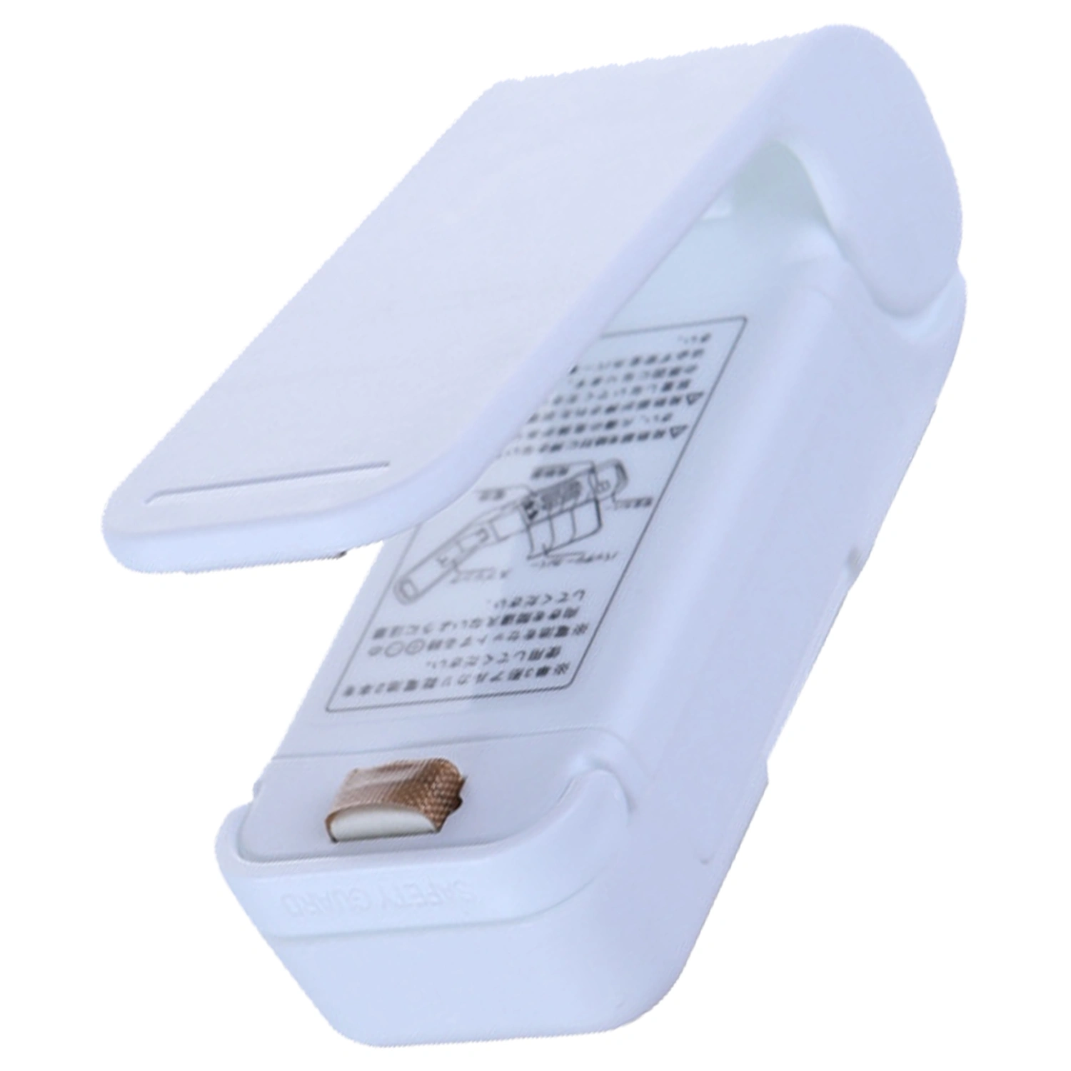 Mini Snack Sealer Portable Handheld Heat Sealing Household Machine for Plastic Bags Storage SnackWhite