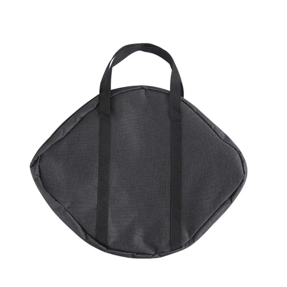 Outdoor Grill Pan Storage Bag Grilling Pan Zippered Pouch Bag for Steaks Grilled Pan Outdoor Camping Picnic Cookware Storage Bag