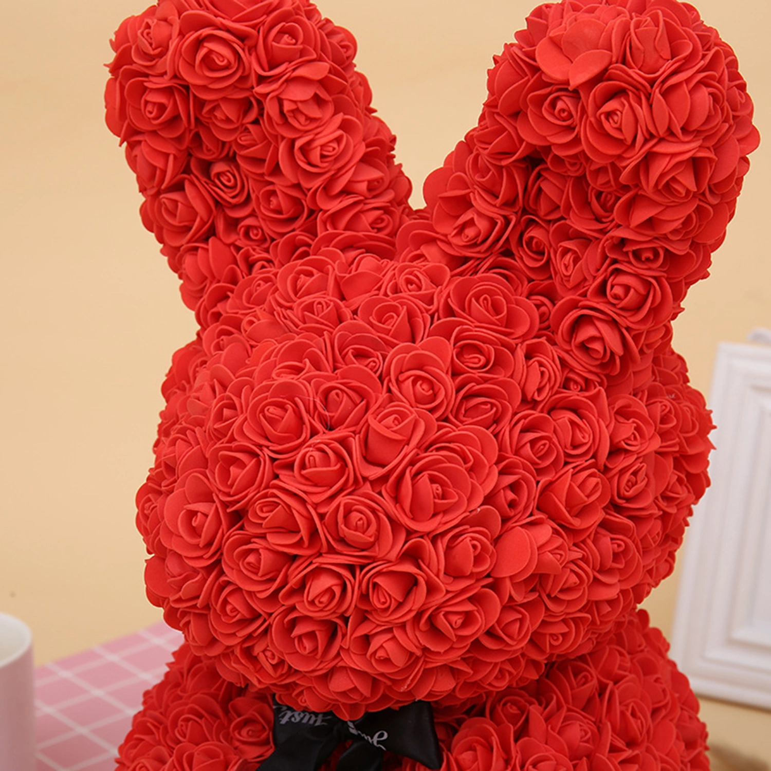 Valentine's Day Gift Eternal Flowers Confession Rabbit Rose Rabbit Simulation Foam Flower Rabbit