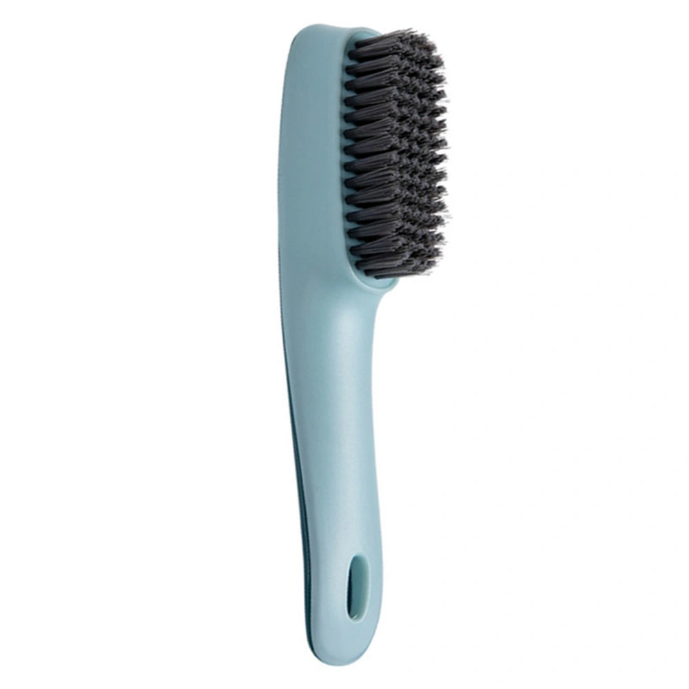 Shoes Brush Multifunctional Flocked Bristles Laundry Brush Cleaning Tool for HouseholdDark Blue