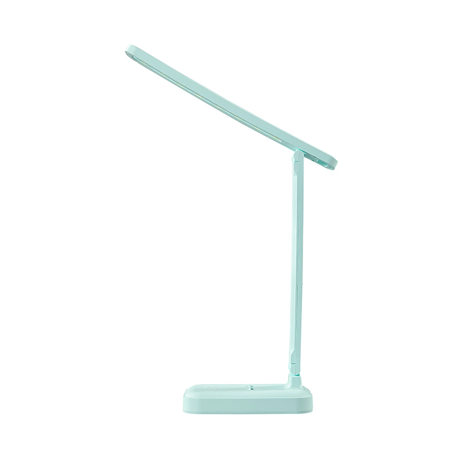 LED Folding Table Lamp USB Charging Eye Protection Desk Lamp Touch Control for Bedroom Office StudyNatural Blue (Rechargeable)