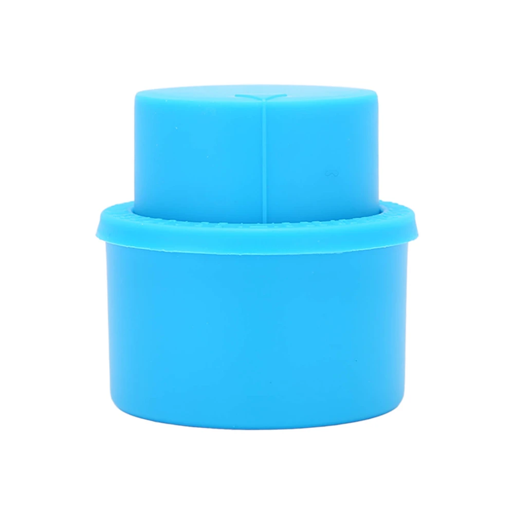 Soda Bottle Stopper Carbonated Drink Keeper Portable Carbon Dioxide Saver for Daily Use Blue