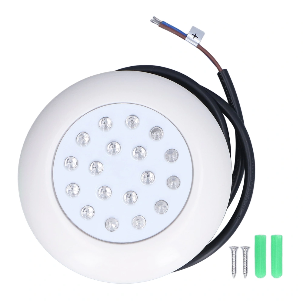 10W 12V 18LED Swimming Pool Light IP68 Waterproof RGB Underwater Light 1000LM Pond Lamp