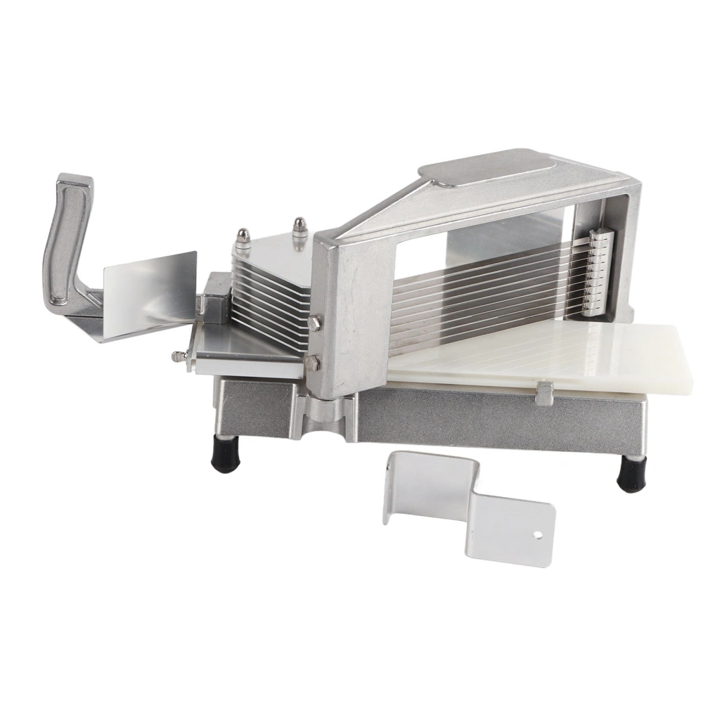 Vegetable Cutter Stainless Steel High Efficiency Manual Slice Cutter for Fruit Tomato Potato Slice Thickness 6.3mm/0.25in