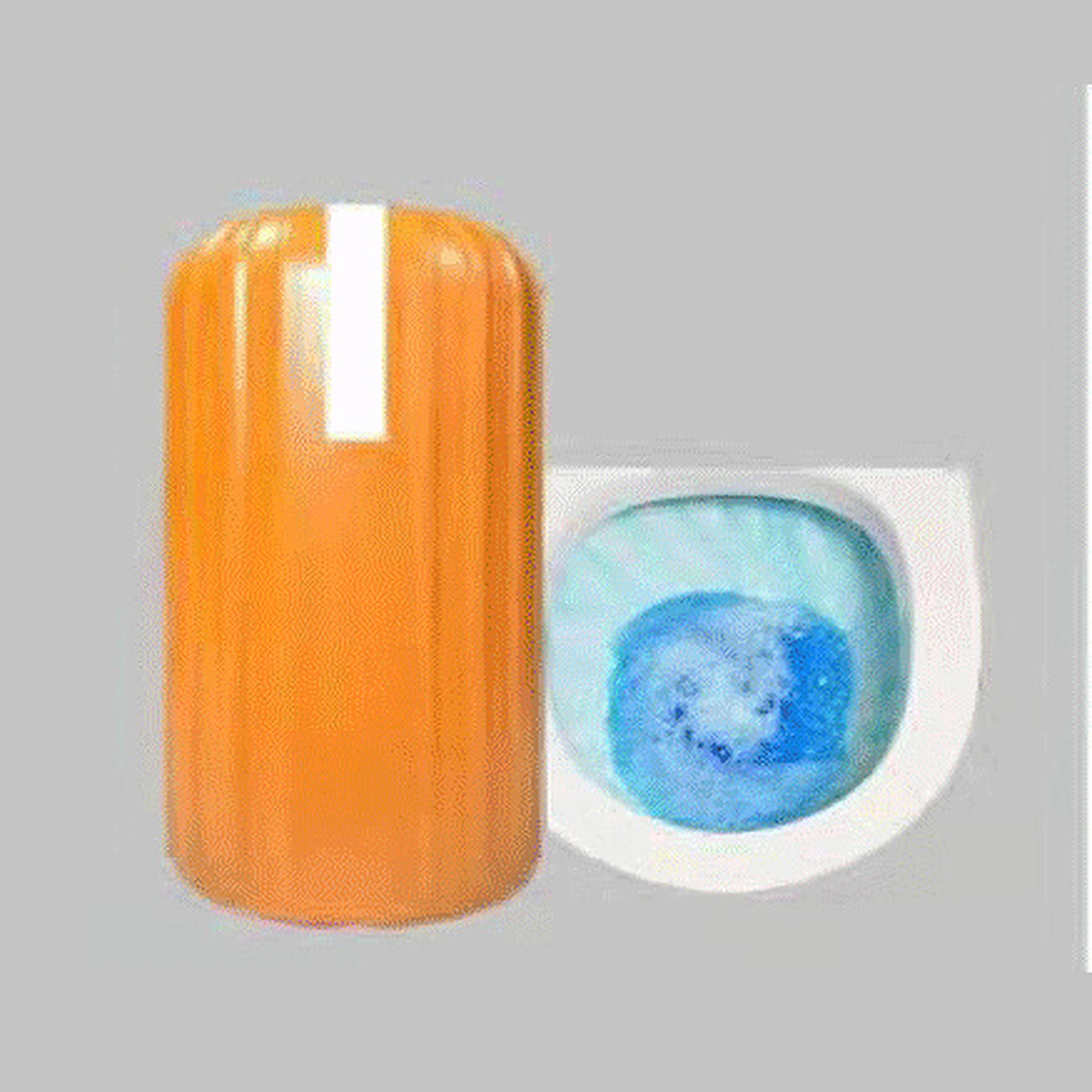 Toilet Tank Bowl Cleaner Bottled Dirt Remover Deodorization Easy Use for Home Hotel BathroomOsmanthus Smell