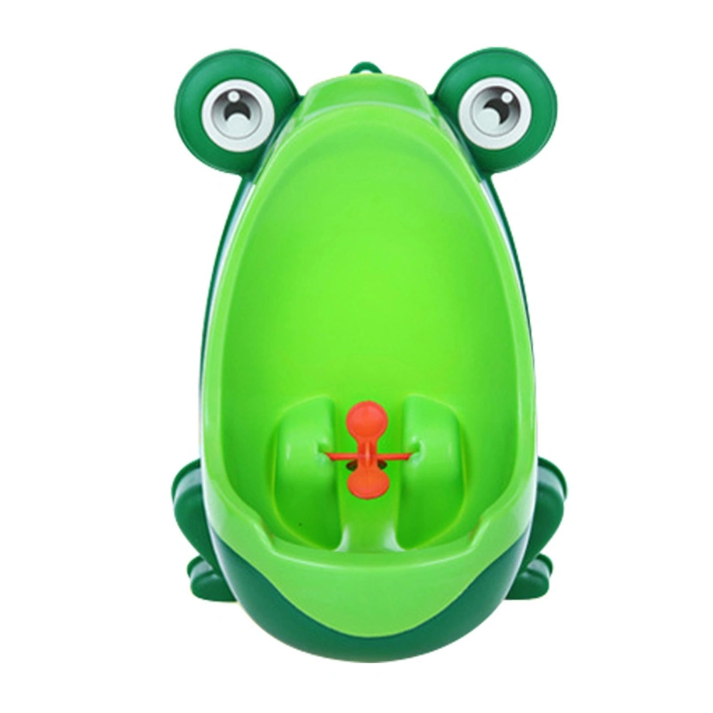 Cute Frog Potty Training Urinal for Boys Toilet with Suction Cup Cartoon Kids Urinal Trainer with Funny Aiming Point