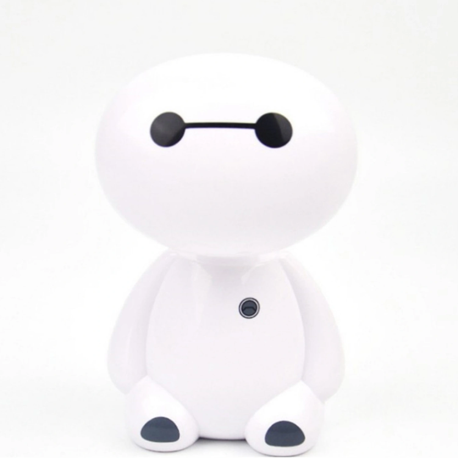 Rechargeable Desk Lamp Foldable LED Cute Appearance Cartoon Desk Lamp for Student Dormitory Bedroom Baymax 10x8.4x17.5cm