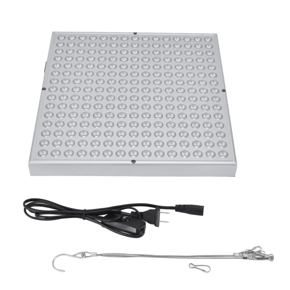 45W Red LED Light Therapy Panel 225LED Deep Red 660nm and Near Infrared 850nm Red Light Therapy Device AC100‑240VUS Plug