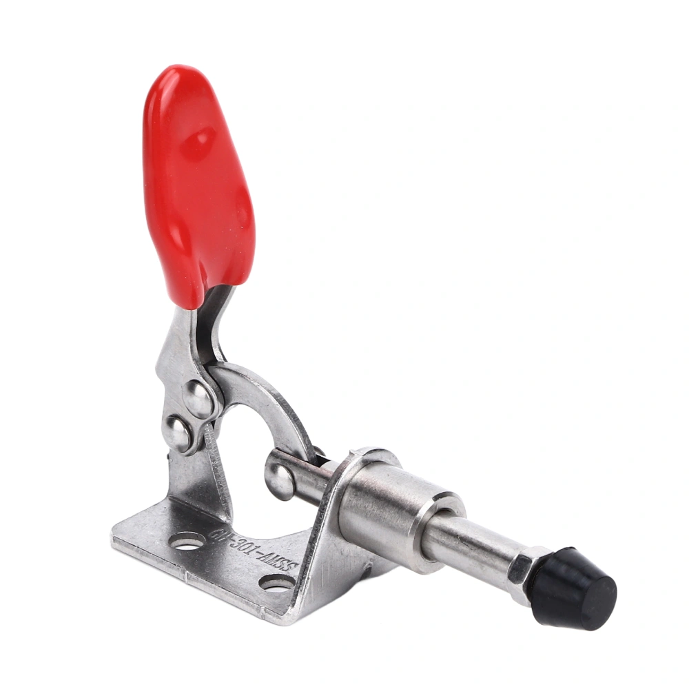 Quick Release Toggle Clamp Stainless Steel 99.2lb Capacity Prevent Slip Push Pull Lever Clamp for Woodworking Welding