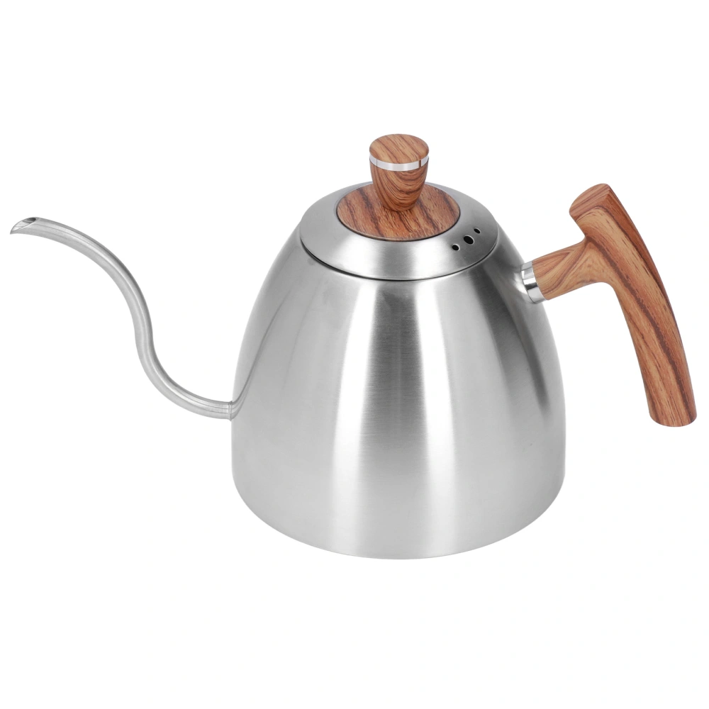 Pour Over Kettle 800ml Durable Rustproof Stainless Steel Bakelite Handle Ergonomic Design Gooseneck Spout Coffee Kettle