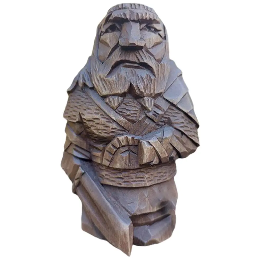 Odin Thor Resin Viking Statue Art Craft Ornaments for Home Outdoor Garden Decoration