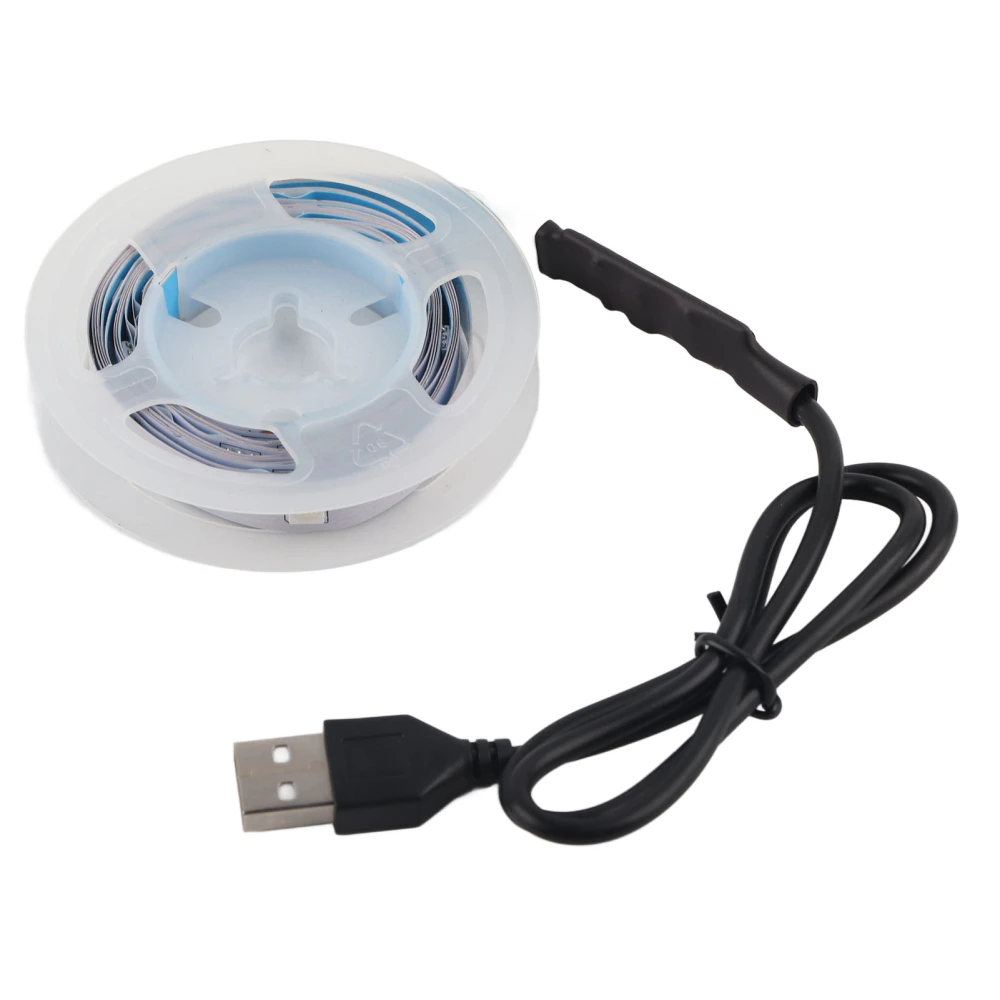 LED RGB Strip Light 5V Button Control Tape Light Color Changing USB Powered Strip Light For Bedroom2m / 6.6ft