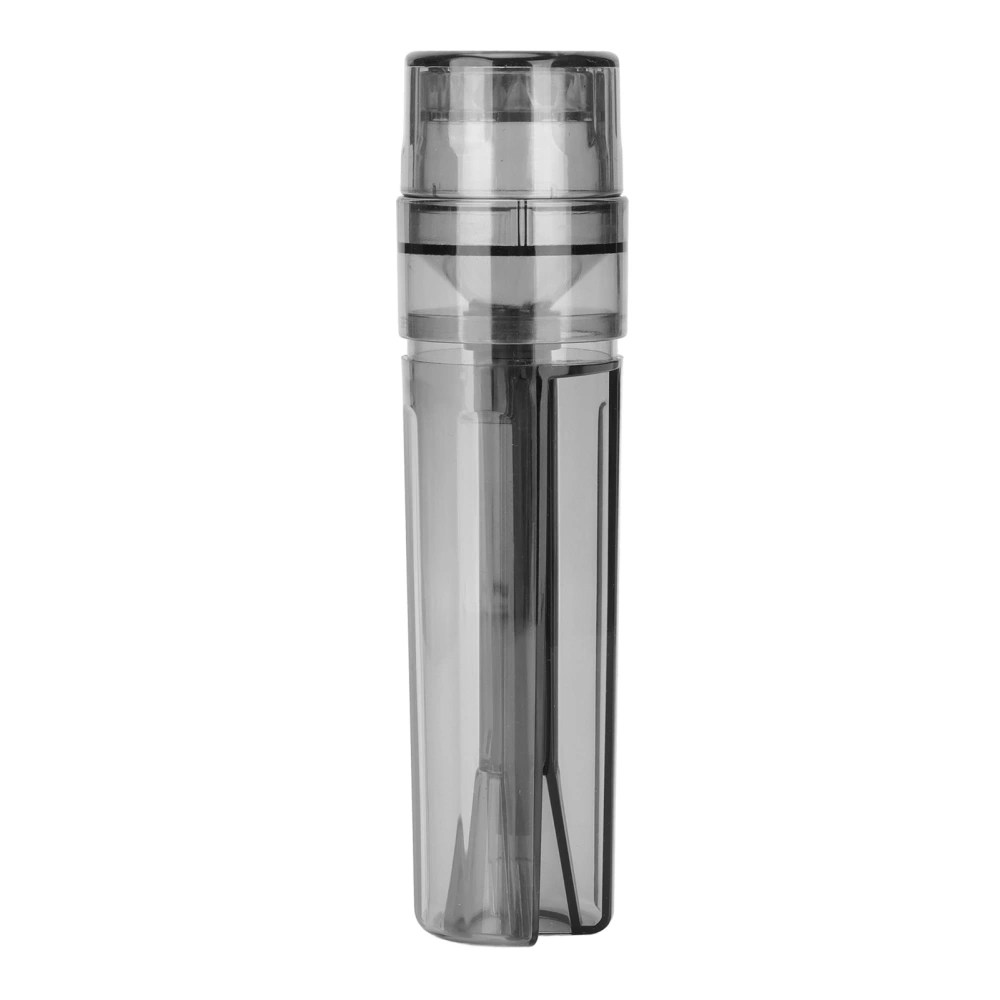 Smoke Grinder Washable All in One Transparent Cone Herb Crusher Grinding Crushing Tool