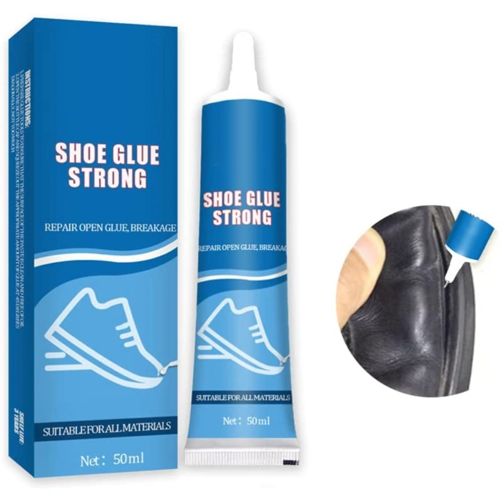 50mL Strong Shoe Glue Multi Purpose Waterproof Shoe Restores Glue Sneakers Leather Shoes Glue Adhesive