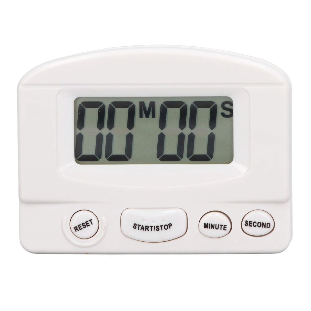 Kitchen Digital Timer Countdown Classroom Timer for Time Management Study Exercise Oven CookingWhite