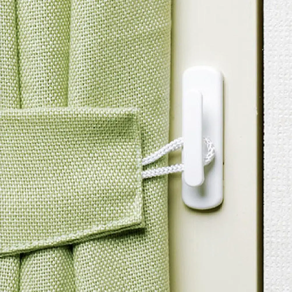 Cord Safety Blind Pull Cord Winder Curtain Cord Wrap Cleats Blind Cord Holder for Baby Children Protector Wall Hanging Hooks