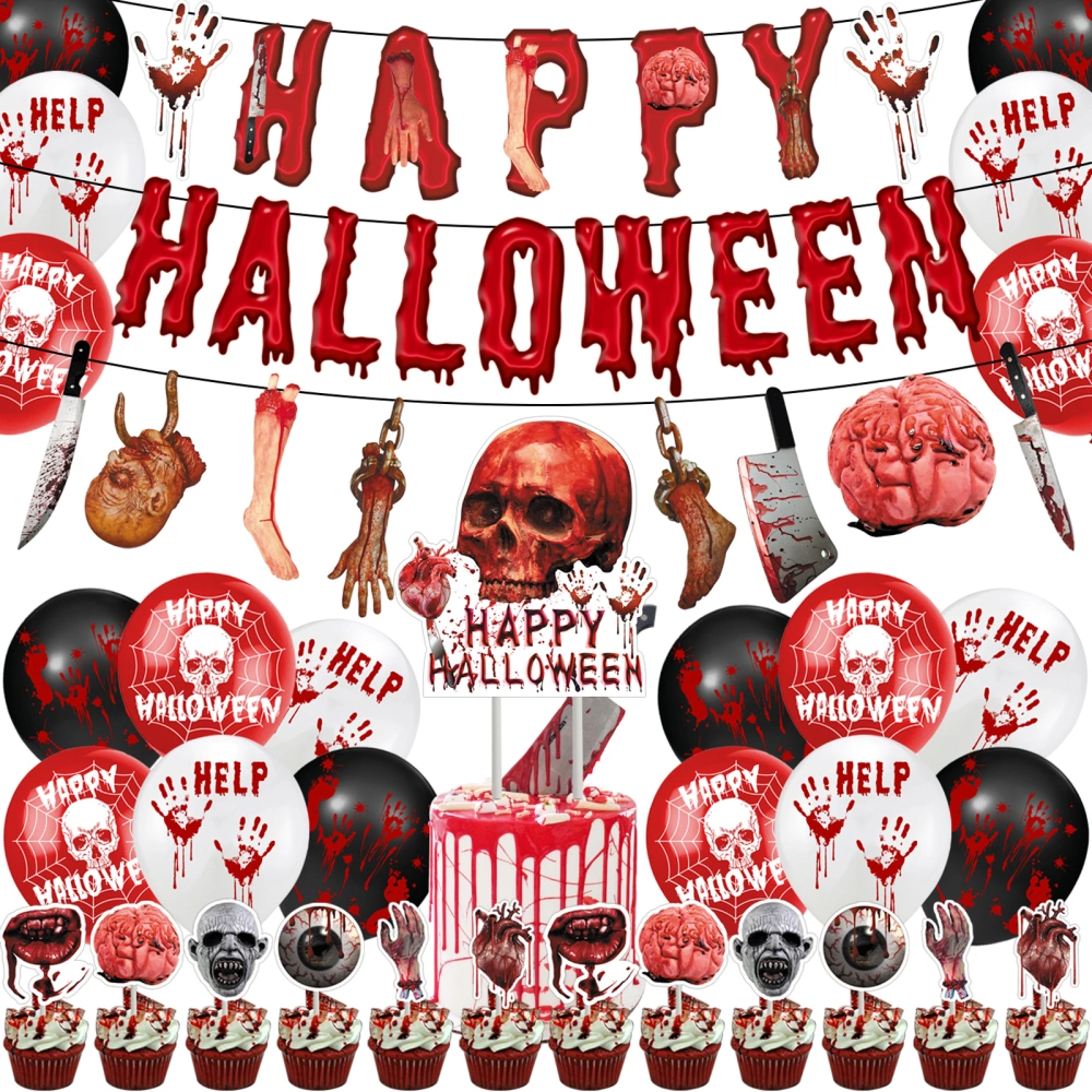 Halloween Bloody Banner Party Supplies for Zombie Theme Parties