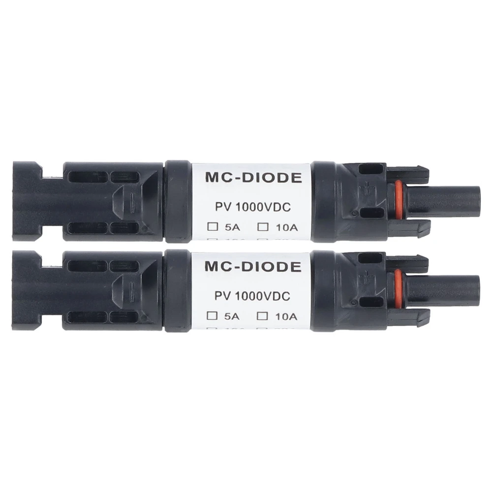 MC‑20D 1000V Solar PV Connector IP68 Waterproof Solar PV Fuse Holder for Solar Panel Connection